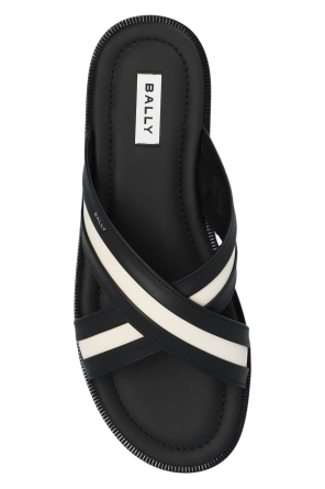 サンダル Bally Slide Sandal Gherry Bally Gherry Slides In White | ModeSens